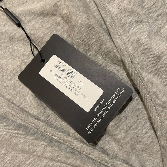 2 for 1 Pretty Little Thing Grey Unitards/Romper - Picture 5 of 15